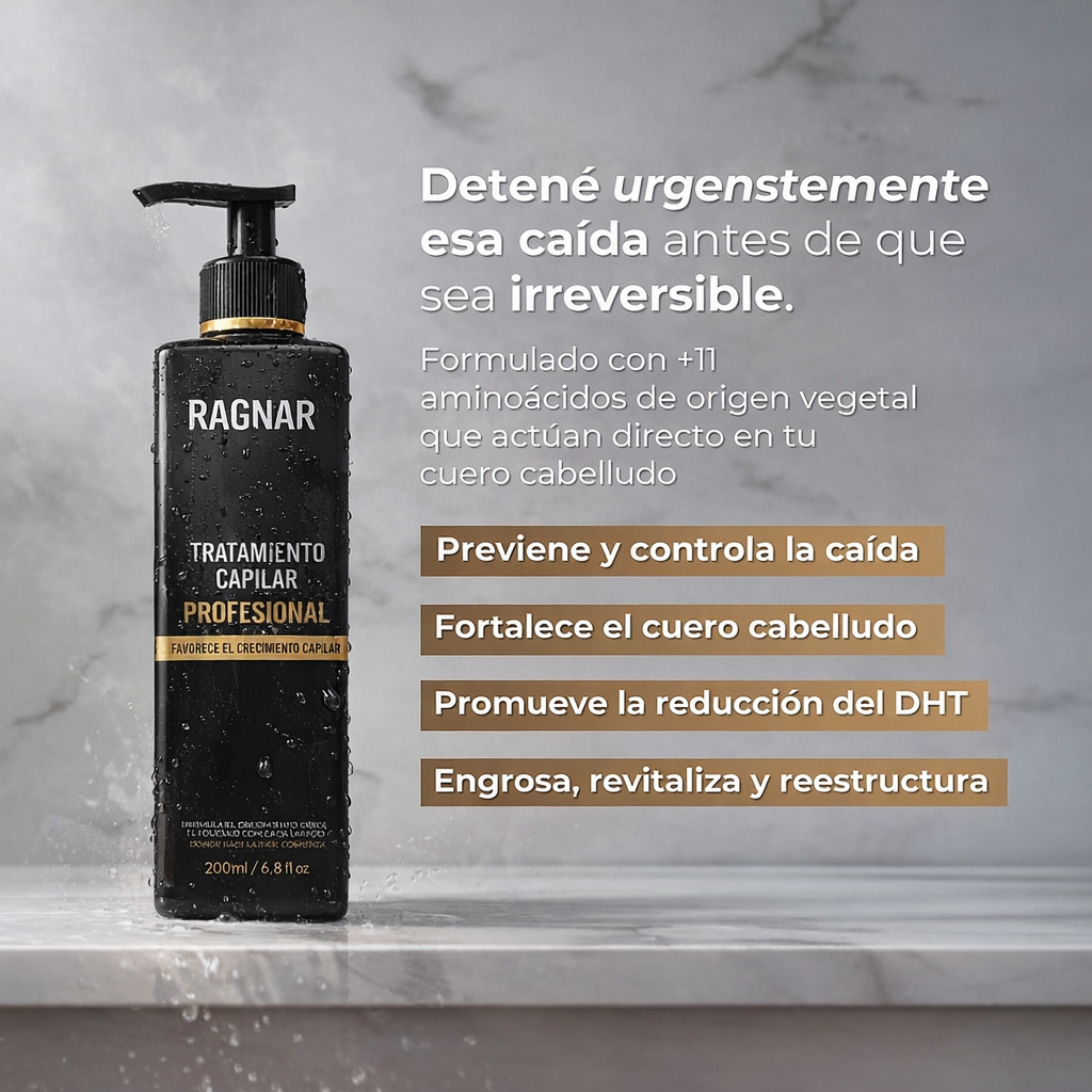 RAGNAR™ - Tratamiento Profesional Activador de Raices Capilares